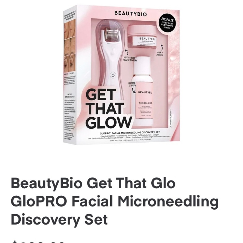 BeautyBio Get that Glow glopro discovery set